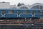 Вагон типа 81-717.5 № 8985 на парковых путях депо "Замоскворецкое"