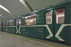 Вагон типа 81-714.5М № 1429 на станции "Коньково"