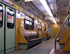 Салон вагона типа 81-717, Новосибирск