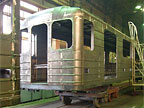 Сборка вагонов типа 81-572/81-573 на "Вагонмаше"